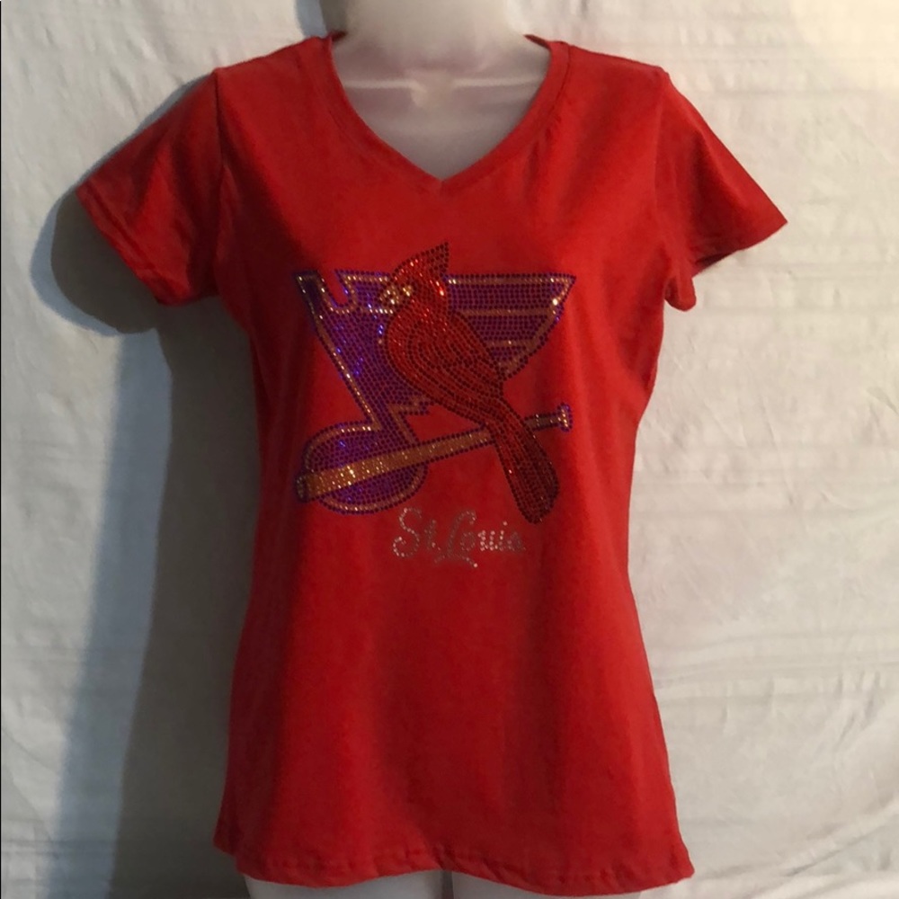 Cardinal and Blues T Shirt